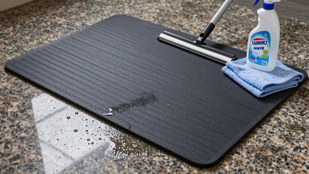best rubber floor mat cleaners