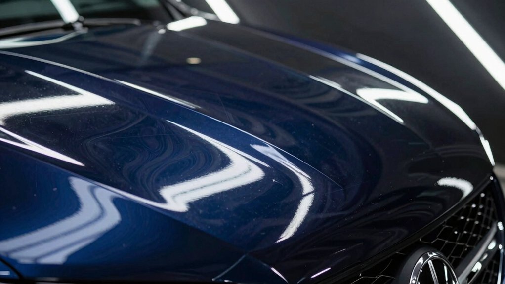 car detailing paint inspection lighting