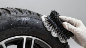 cleaning tire sidewalls properly