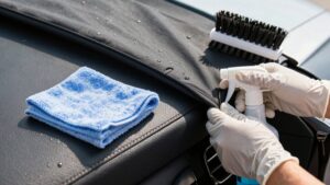 convertible soft top cleaning basics