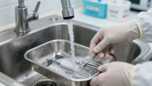 decontamination workflow checklist details