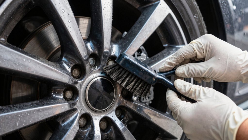 how to clean brake dust from wheels