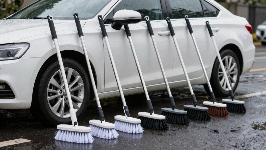 long handled car wash brushes