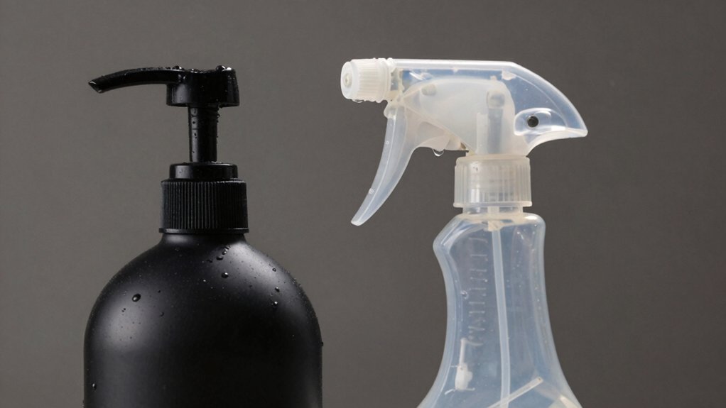 pump sprayer versus trigger sprayer differences