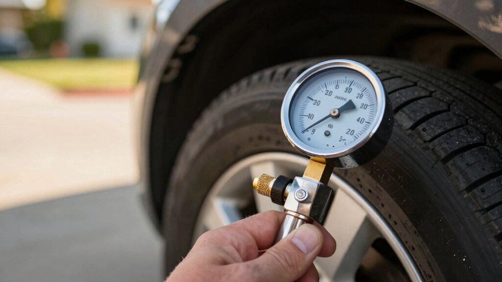 reading tire pressure gauge instructions