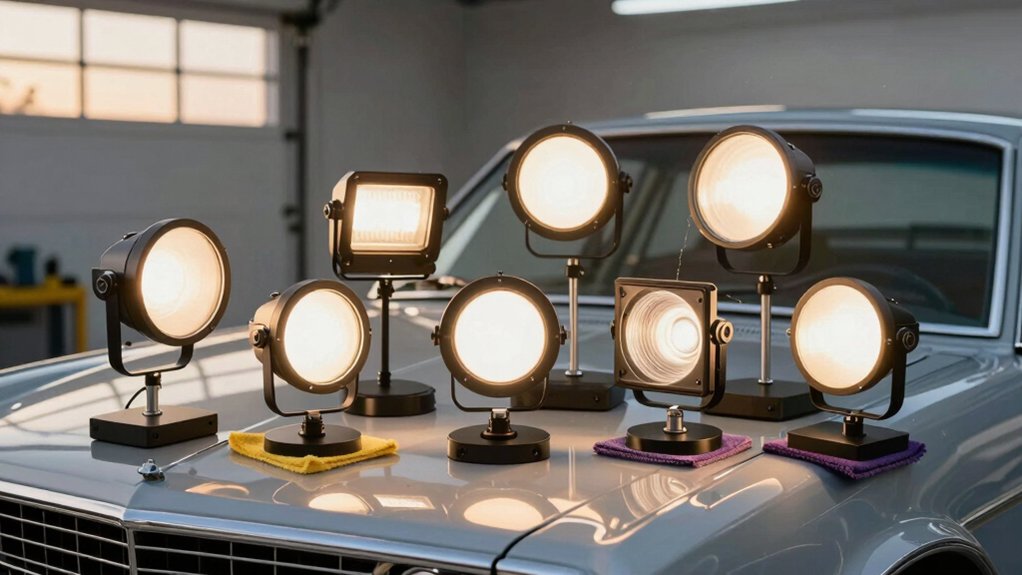 rechargeable work lights for detailing