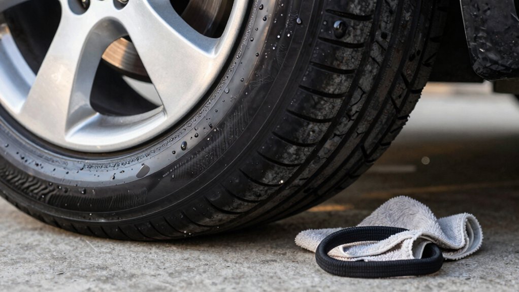 tire dressing sling prevention techniques