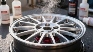 top brake dust spray guide