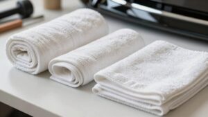 towel folding for detailing