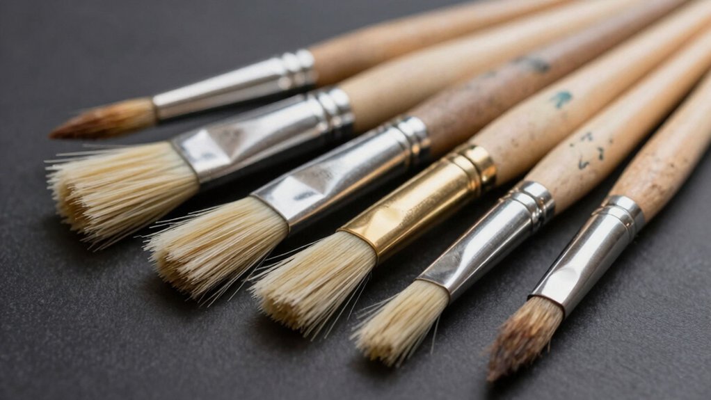 types of detailing brush bristles