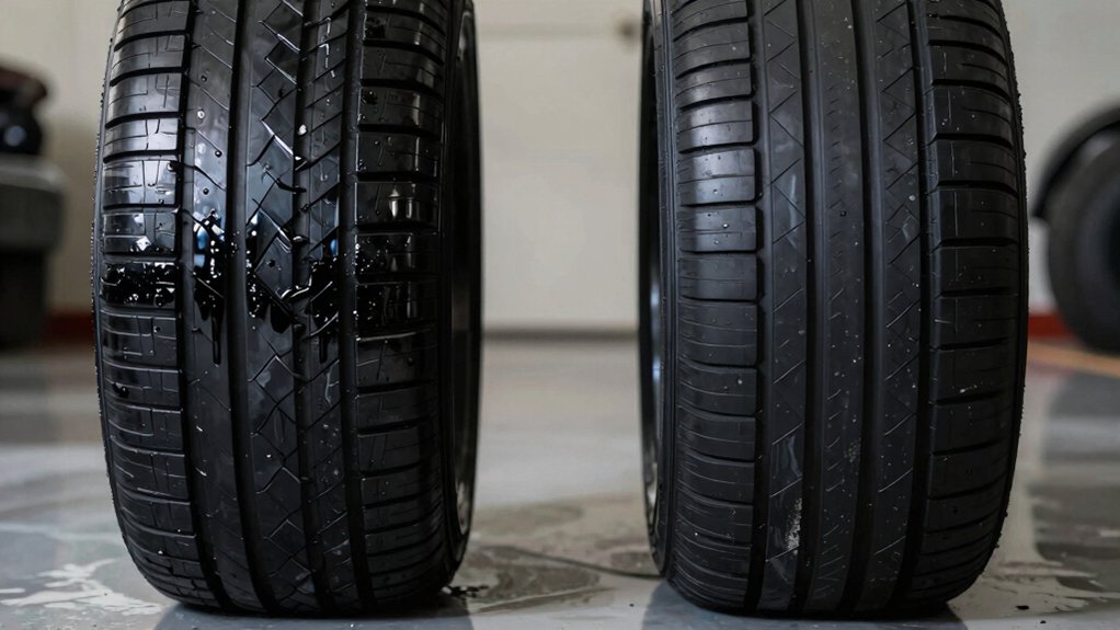 water based vs solvent based tire dressing