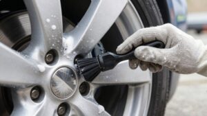 wheel cleaner safety for alloys