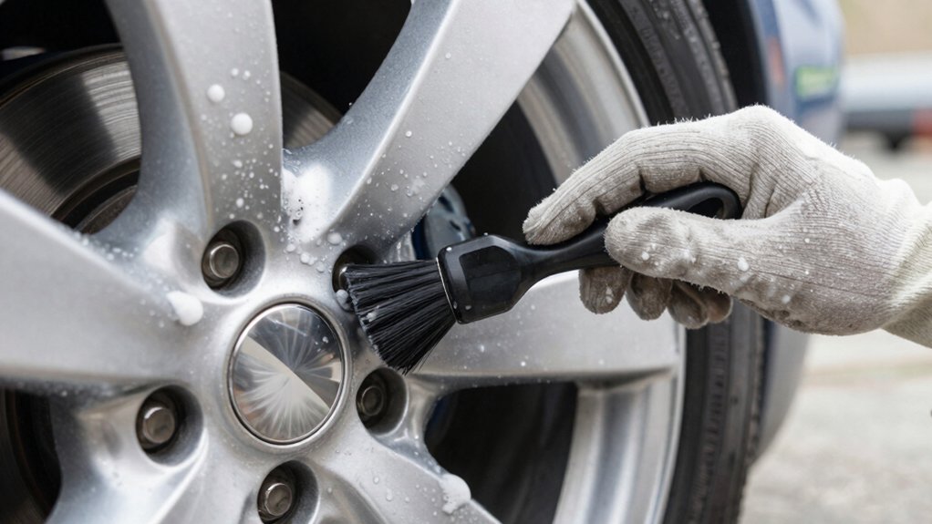 wheel cleaner safety for alloys